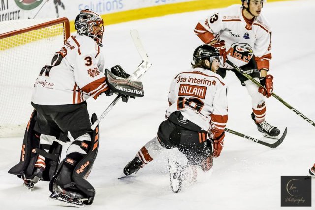 Photo hockey match Cergy-Pontoise - Nice le 26/09/2023