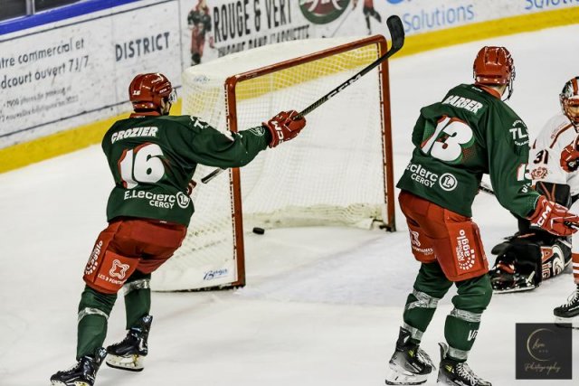 Photo hockey match Cergy-Pontoise - Nice le 26/09/2023