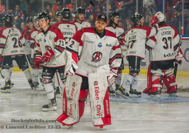 Photo hockey match Grenoble  - Briançon  le 26/09/2023