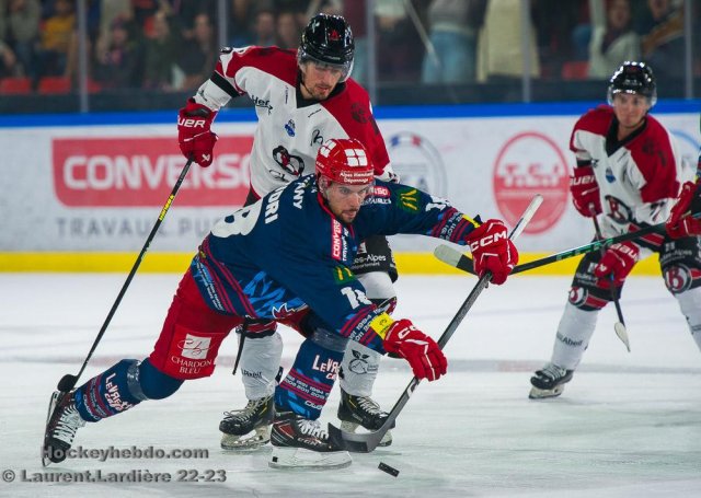 Photo hockey match Grenoble  - Briançon  le 26/09/2023