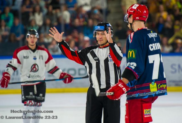 Photo hockey match Grenoble  - Briançon  le 26/09/2023