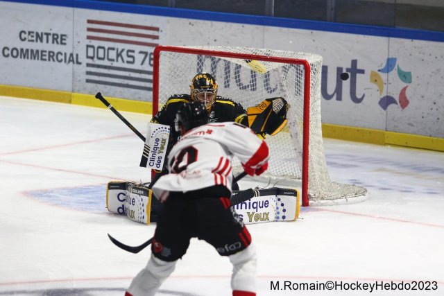 Photo hockey match Rouen - Nice le 28/09/2023