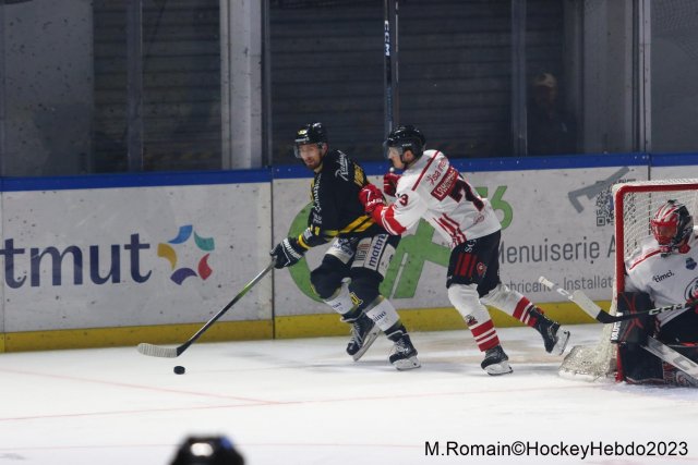 Photo hockey match Rouen - Nice le 28/09/2023