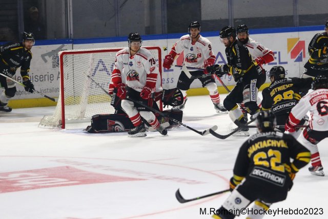 Photo hockey match Rouen - Nice le 28/09/2023