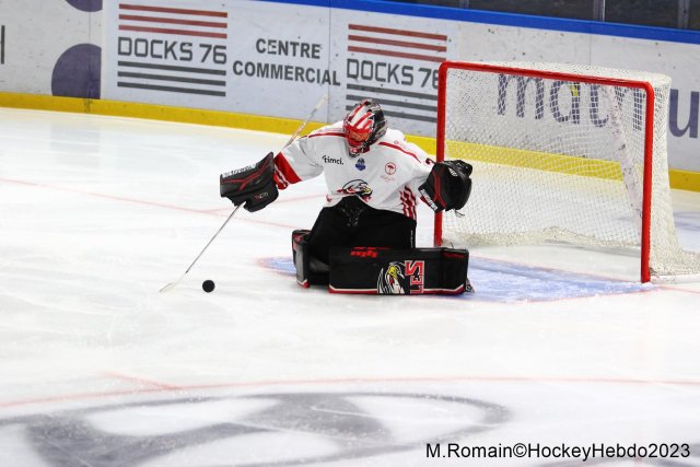 Photo hockey match Rouen - Nice le 28/09/2023