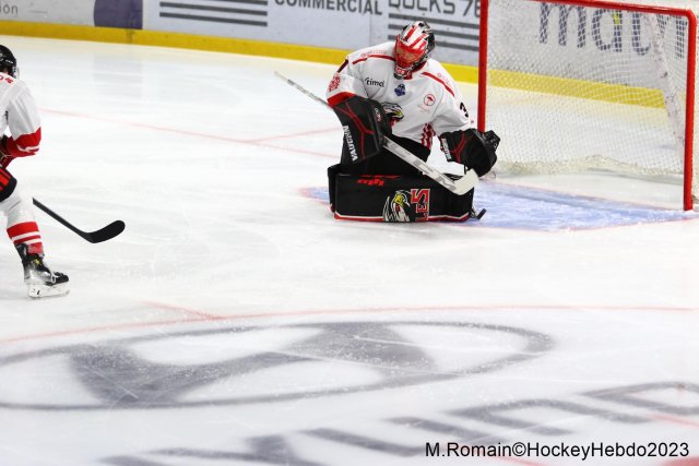 Photo hockey match Rouen - Nice le 28/09/2023