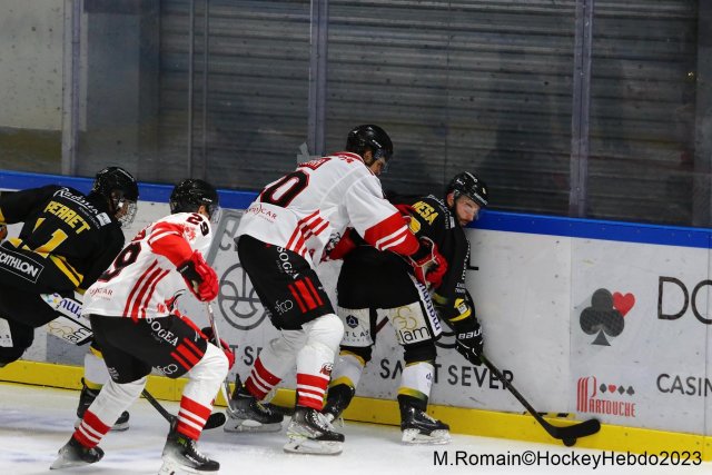 Photo hockey match Rouen - Nice le 28/09/2023