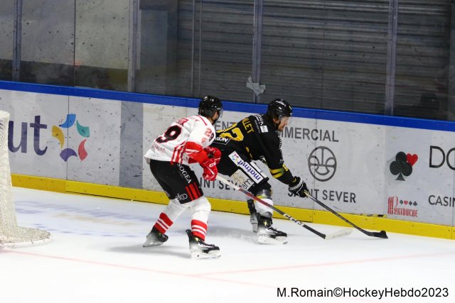 Photo hockey match Rouen - Nice le 28/09/2023