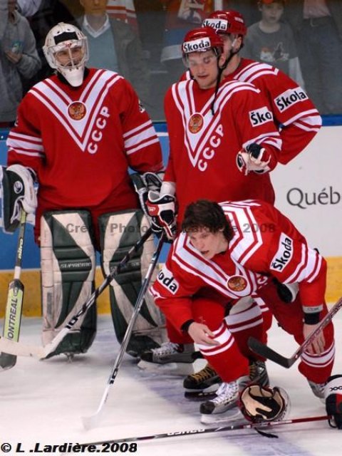 Photo hockey album Mondiaux : 1ère journée - Russie / Italie
