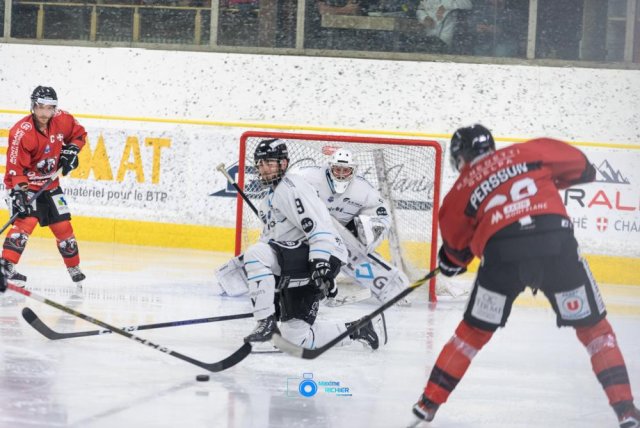 Photo hockey match Chamonix  - Marseille le 29/09/2023