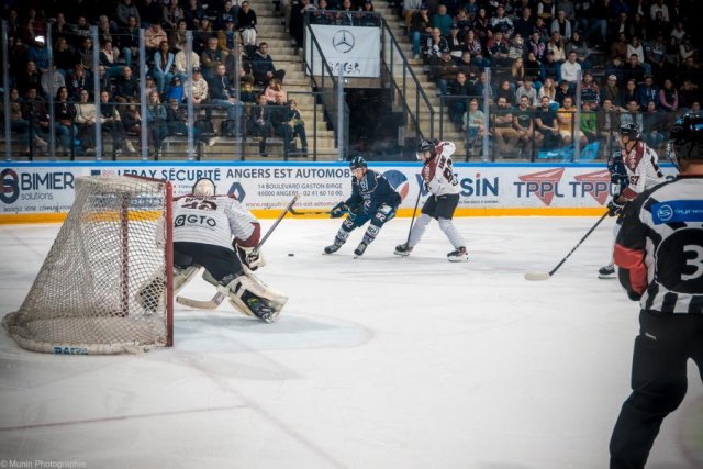 Photo hockey match Angers  - Bordeaux le 29/09/2023