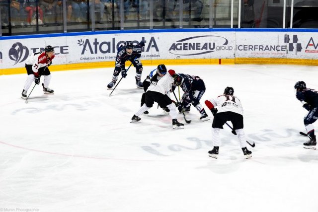 Photo hockey match Angers  - Bordeaux le 29/09/2023