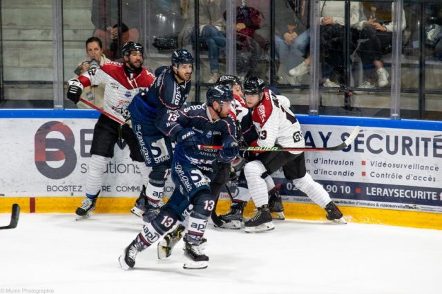 Photo hockey match Angers  - Bordeaux le 29/09/2023