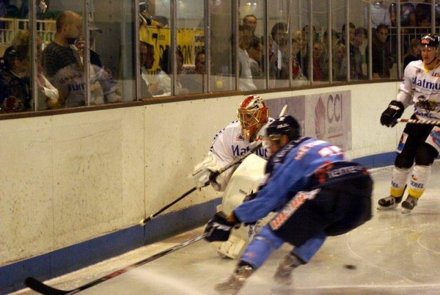 Photo hockey match Angers  - Rouen le 29/09/2009