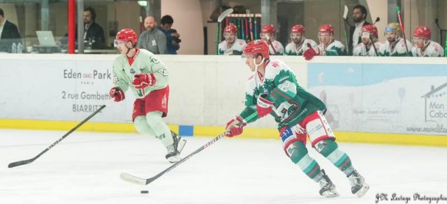 Photo hockey match Anglet - Cergy-Pontoise le 29/09/2023