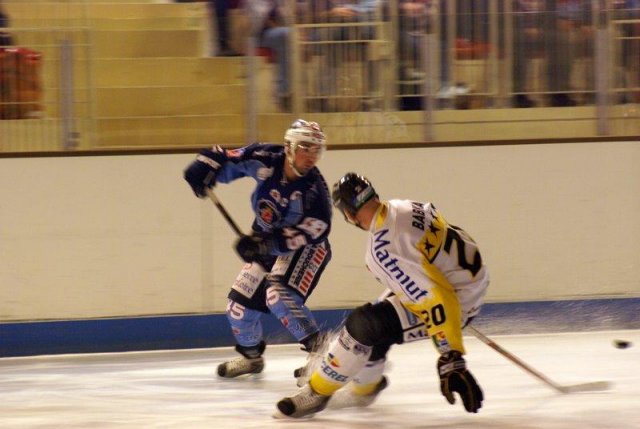Photo hockey match Angers  - Rouen le 29/09/2009
