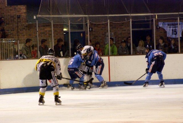 Photo hockey match Angers  - Rouen le 29/09/2009