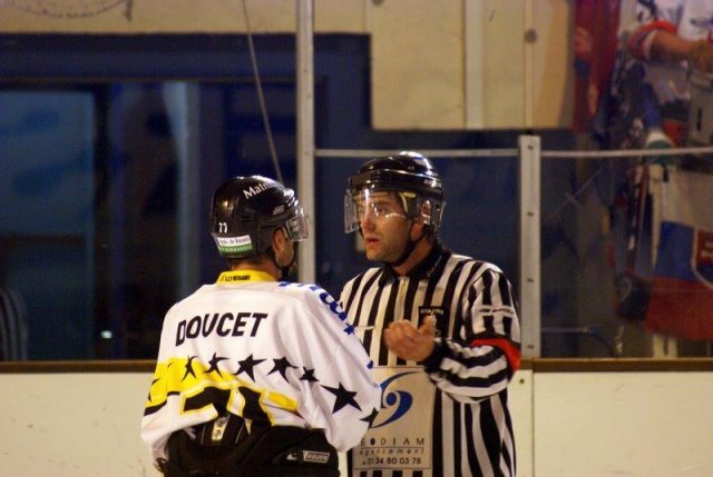 Photo hockey match Angers  - Rouen le 29/09/2009