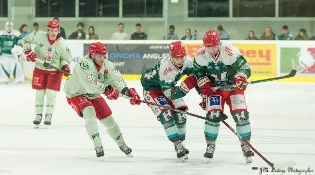 Photo hockey match Anglet - Cergy-Pontoise le 29/09/2023