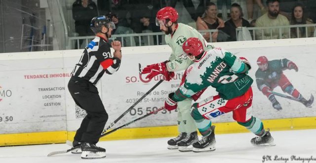 Photo hockey match Anglet - Cergy-Pontoise le 29/09/2023