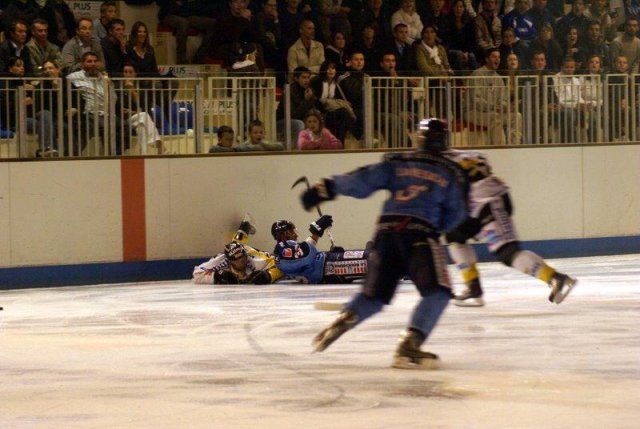 Photo hockey match Angers  - Rouen le 29/09/2009