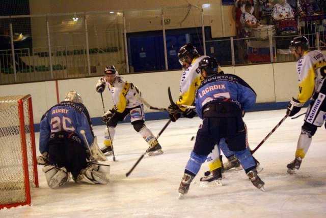 Photo hockey match Angers  - Rouen le 29/09/2009