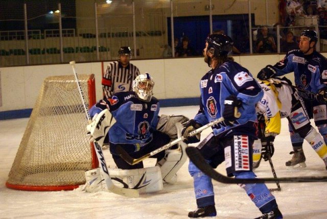 Photo hockey match Angers  - Rouen le 29/09/2009
