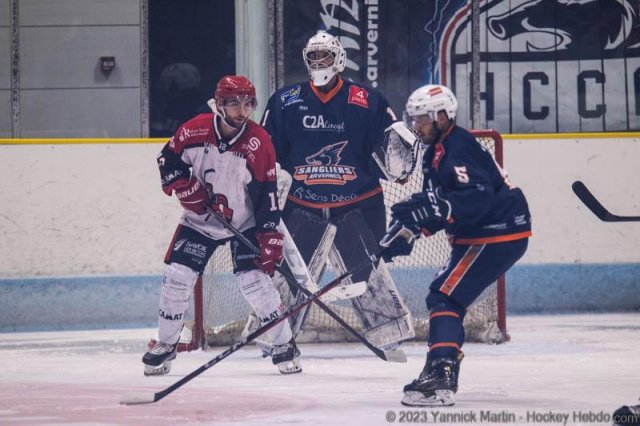 Photo hockey match Clermont-Ferrand - Annecy le 30/09/2023