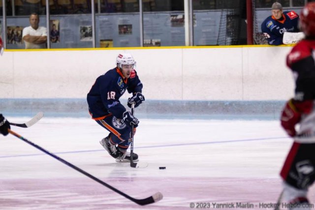Photo hockey match Clermont-Ferrand - Annecy le 30/09/2023