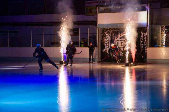 Photo hockey match Clermont-Ferrand - Annecy le 30/09/2023
