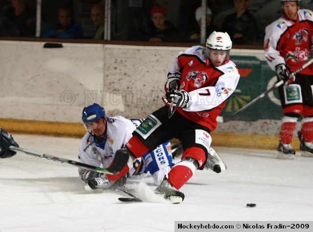 Photo hockey match Briançon  - Villard-de-Lans le 29/09/2009