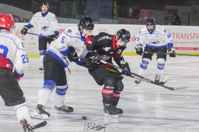 Photo hockey match Bordeaux Mineur - Gap U20 le 01/10/2023