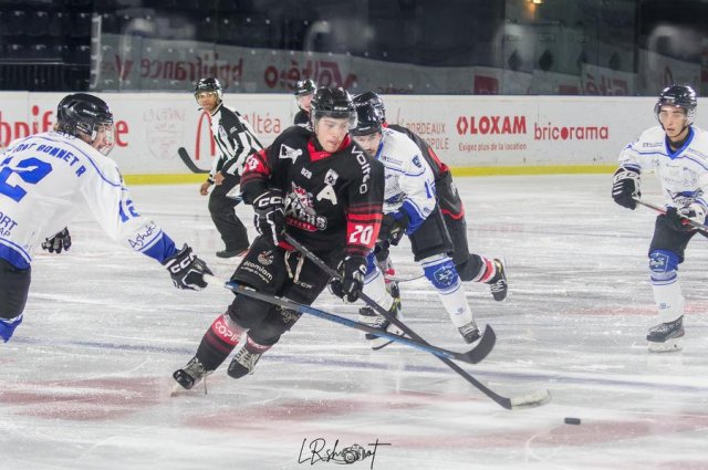 Photo hockey match Bordeaux Mineur - Gap U20 le 01/10/2023