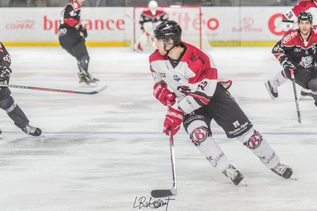 Photo hockey match Bordeaux - Briançon  le 03/10/2023