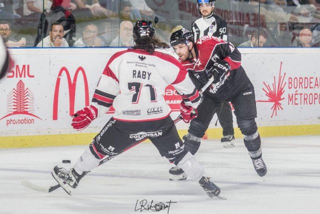 Photo hockey match Bordeaux - Briançon  le 03/10/2023