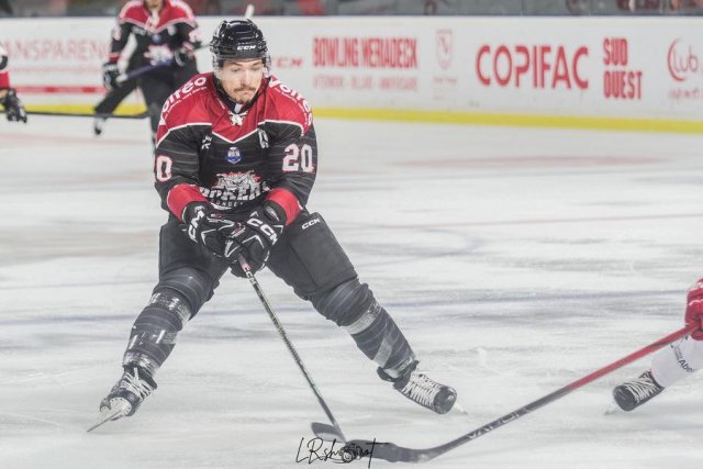 Photo hockey match Bordeaux - Briançon  le 03/10/2023