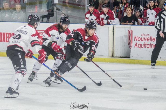 Photo hockey match Bordeaux - Briançon  le 03/10/2023