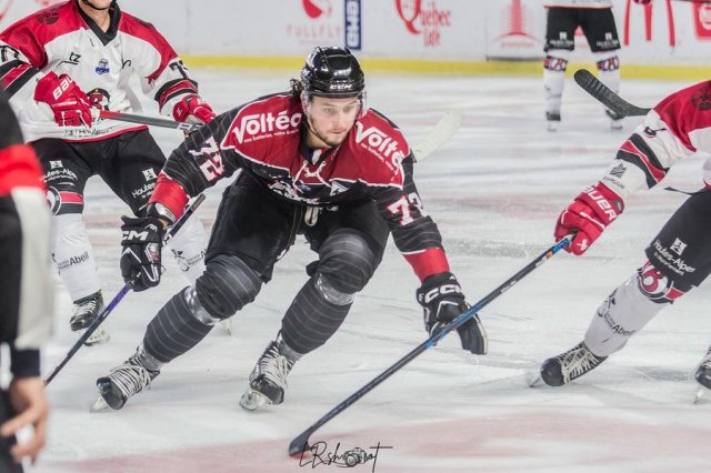 Photo hockey match Bordeaux - Briançon  le 03/10/2023