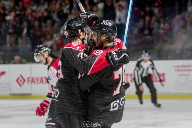 Photo hockey match Bordeaux - Briançon  le 03/10/2023