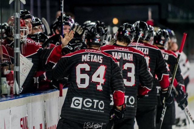 Photo hockey match Bordeaux - Briançon  le 03/10/2023