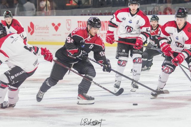 Photo hockey match Bordeaux - Briançon  le 03/10/2023