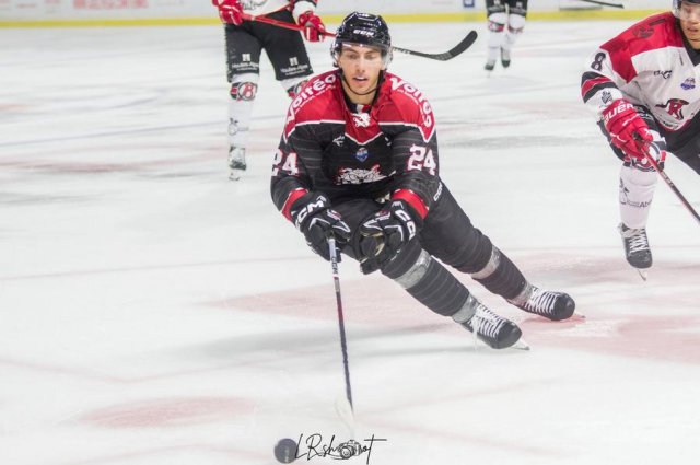 Photo hockey match Bordeaux - Briançon  le 03/10/2023