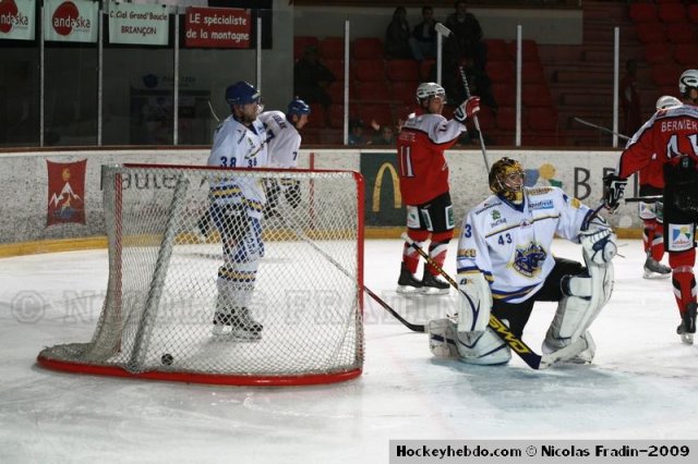 Photo hockey match Briançon  - Villard-de-Lans le 29/09/2009