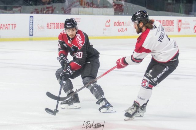 Photo hockey match Bordeaux - Briançon  le 03/10/2023