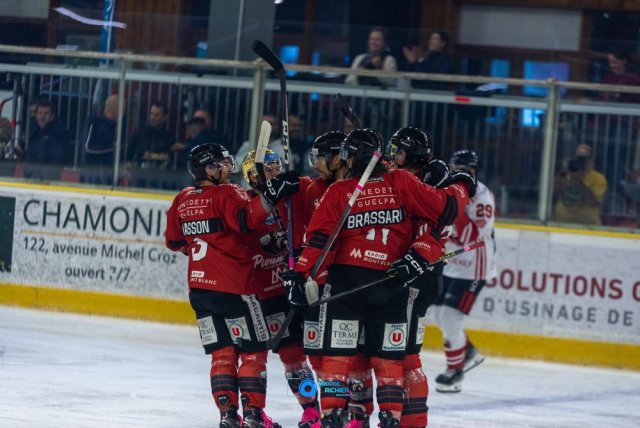 Photo hockey match Chamonix  - Nice le 06/10/2023