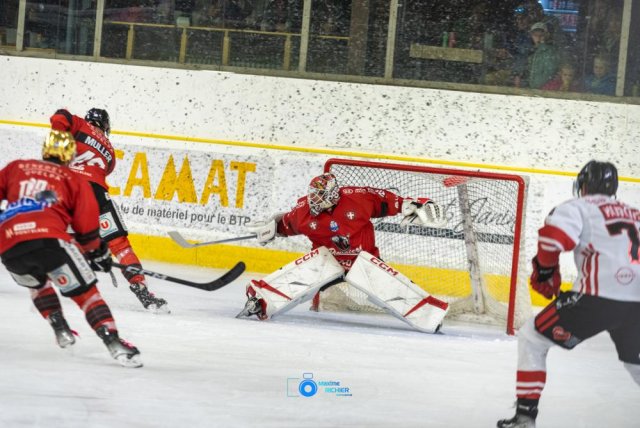 Photo hockey match Chamonix  - Nice le 06/10/2023