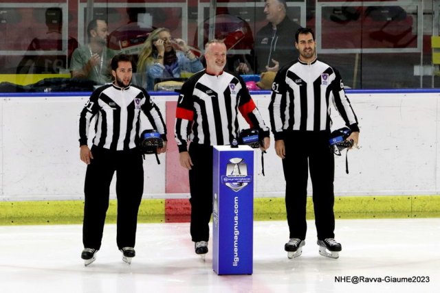 Photo hockey match Nice - Anglet le 03/10/2023