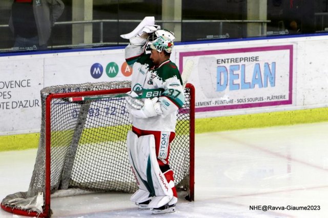 Photo hockey match Nice - Anglet le 03/10/2023
