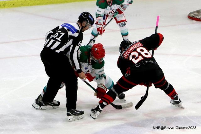 Photo hockey match Nice - Anglet le 03/10/2023