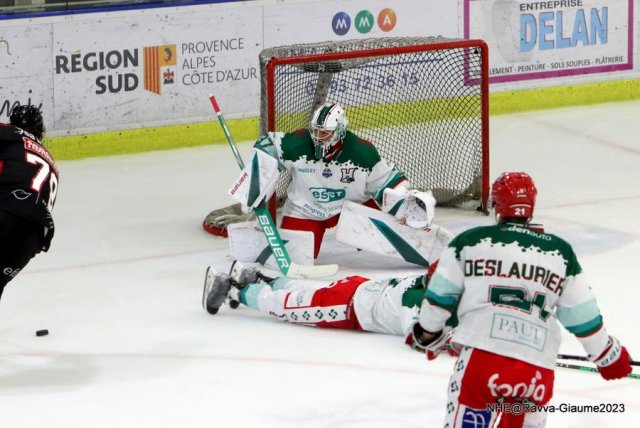 Photo hockey match Nice - Anglet le 03/10/2023